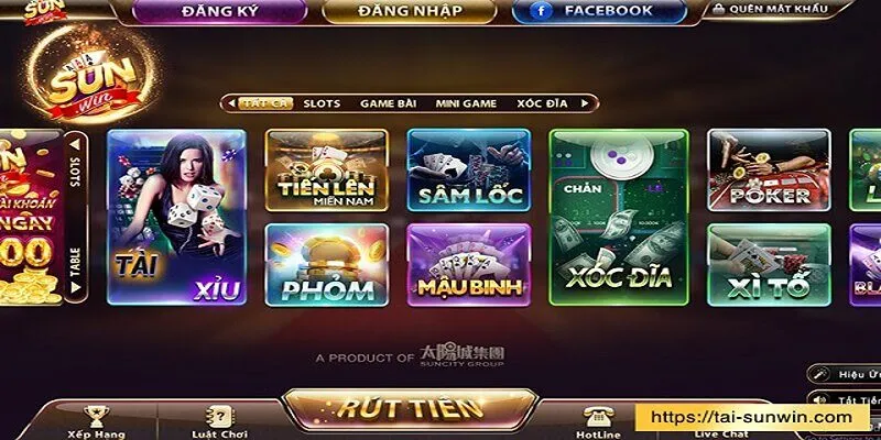 Giới thiệu vắn tắt về game bài của Sunwin